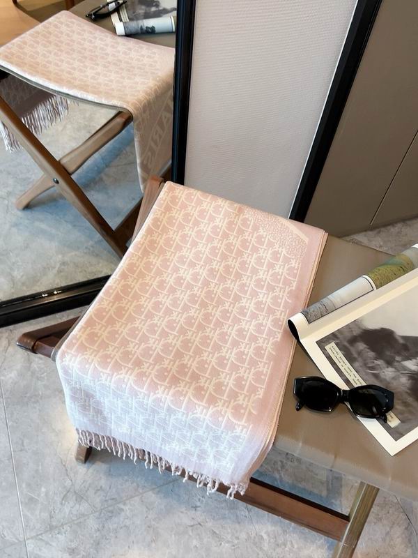 Dior scarf 50X180cm 100%羊毛 E (2)