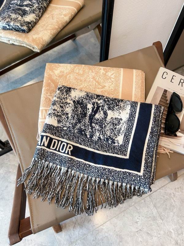 Dior scarf 50X180cm 100%羊毛 E (20)