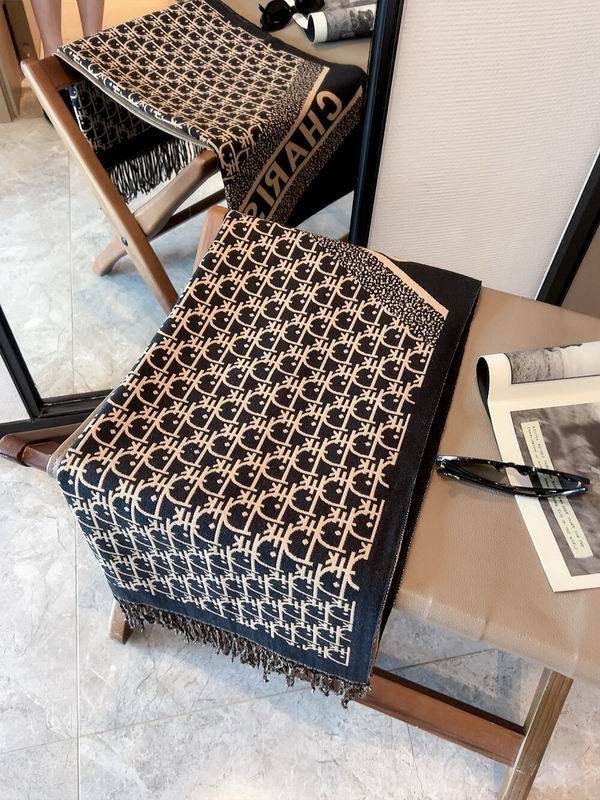 Dior scarf 50X180cm 100%羊毛 E (20)