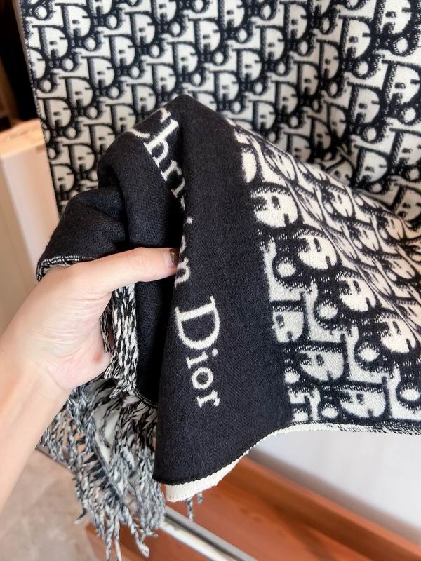 Dior scarf 50X180cm 100%羊毛 E (5)