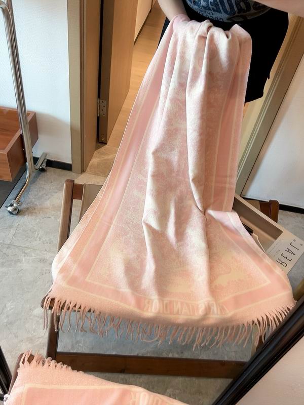 Dior scarf 50X180cm 100%羊毛 E (5)