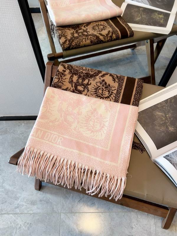 Dior scarf 50X180cm 100%羊毛 E (6)