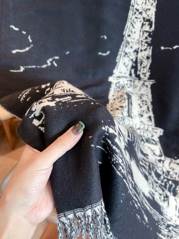 Dior scarf 50X180cm 100%羊毛 E (6)