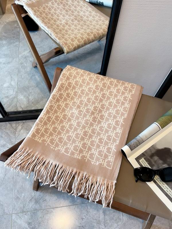 Dior scarf 50X180cm 100%羊毛 E (9)
