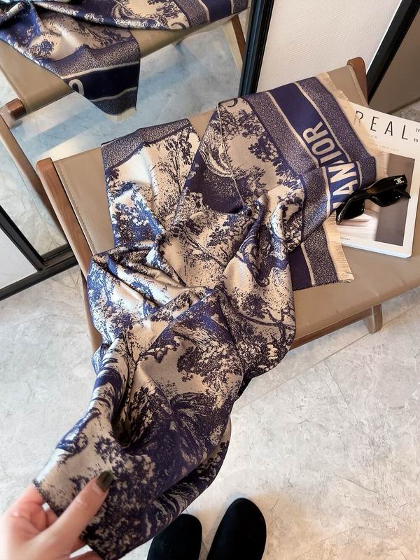 Dior scarf 65X180cm  E (3)