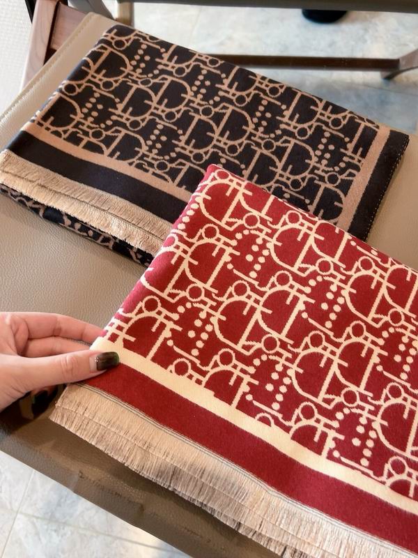 Dior scarf 65X180cm  E (5)