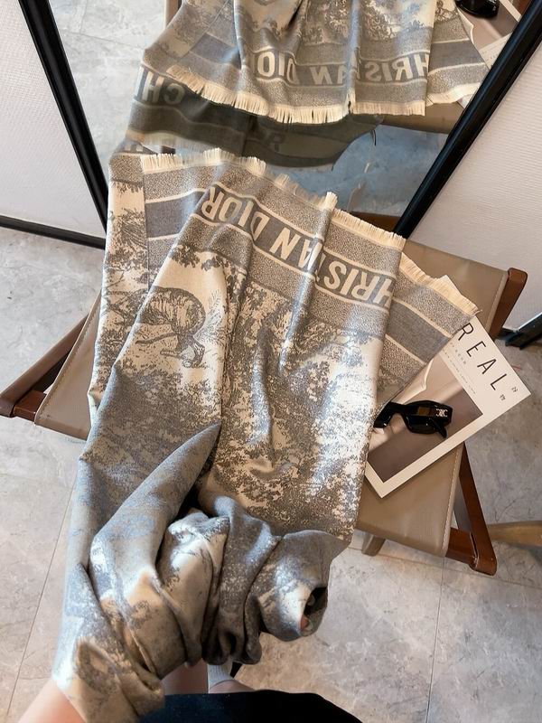 Dior scarf 65X180cm  E (5)