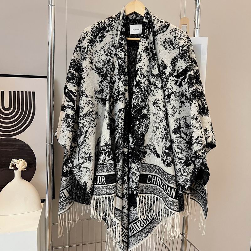 Dior silk scarf 140X140cm E (1)