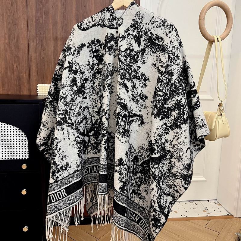 Dior silk scarf 140X140cm E (3)