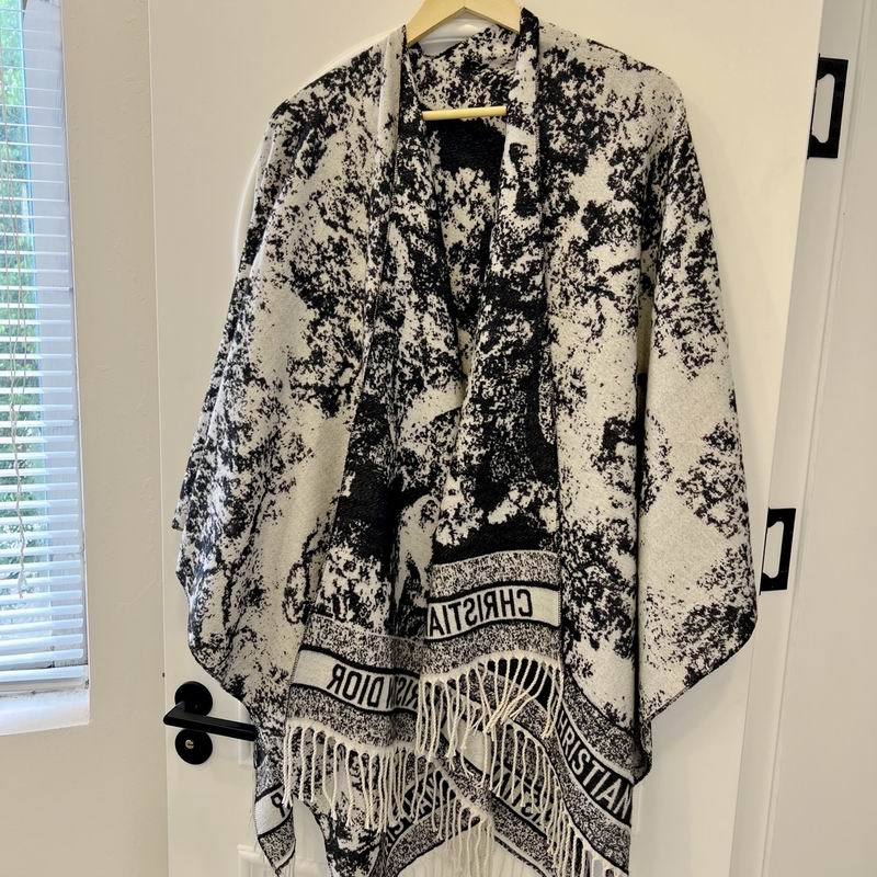 Dior silk scarf 140X140cm E (7)