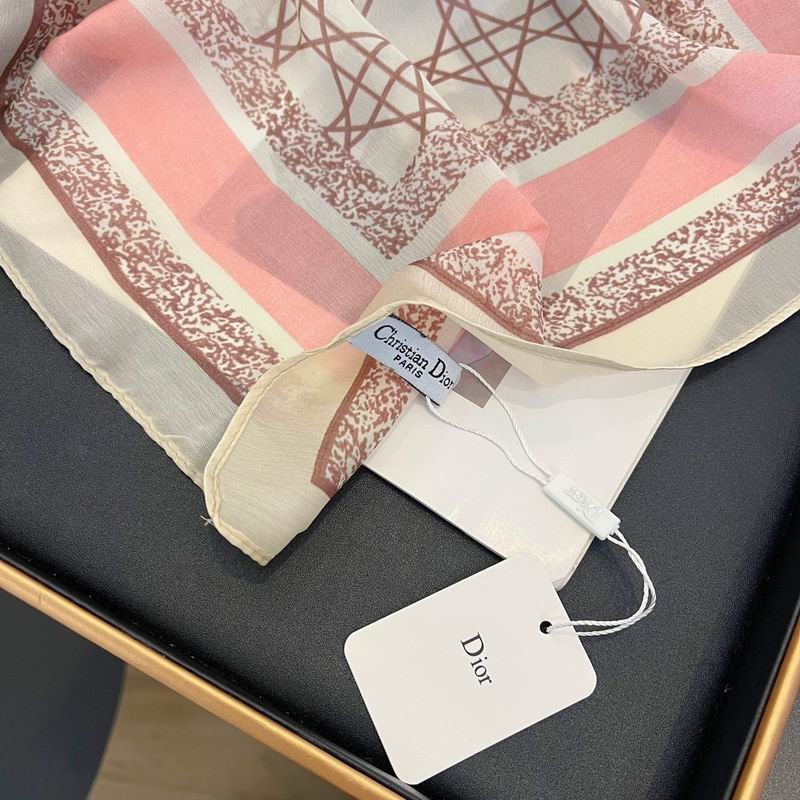 Dior silk scarf 180-90cm E (11)