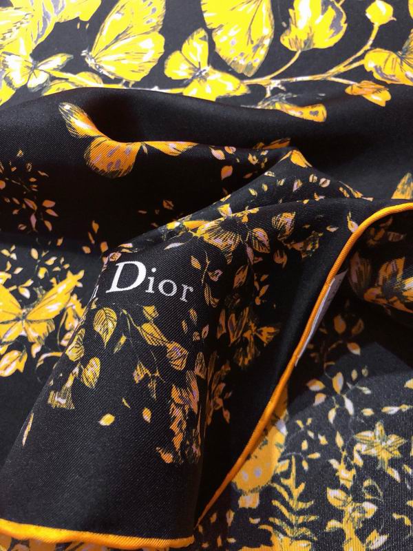 Dior silk scarf 90X90cm E (20)