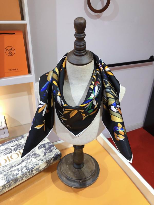 Dior silk scarf 90X90cm E (3)