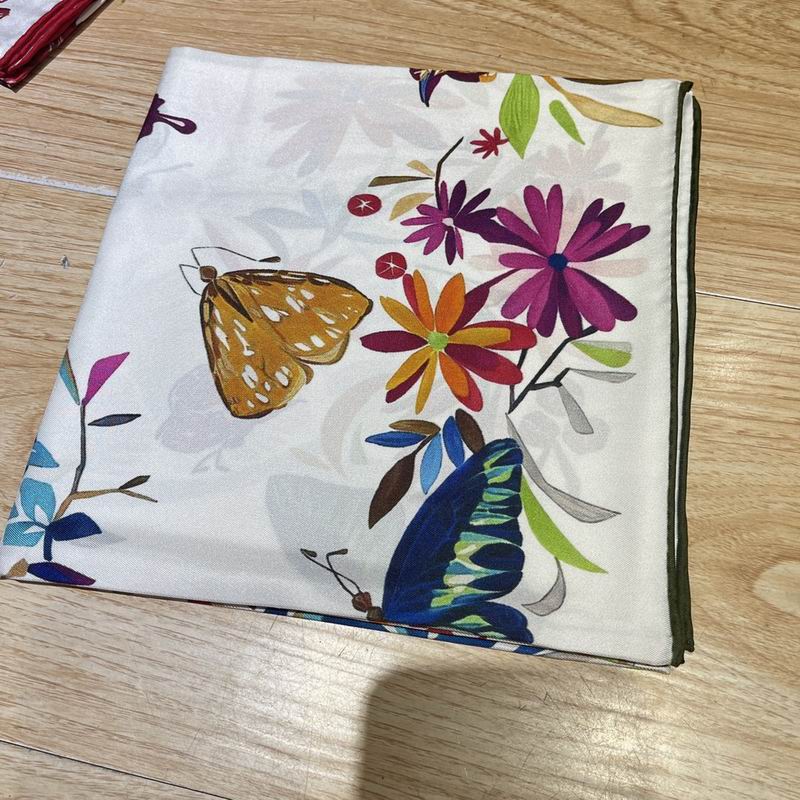 Dior silk scarf 90X90cm E (5)