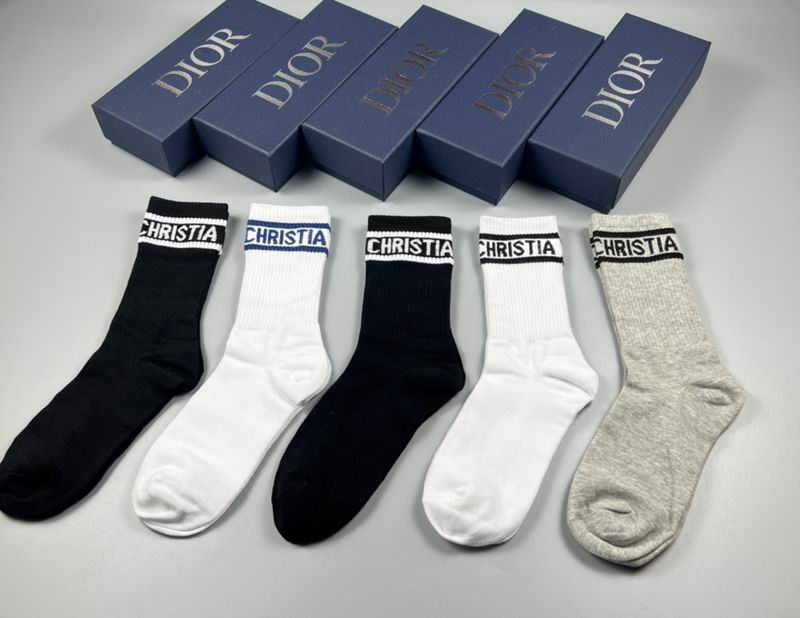 Dior socks QY (11)