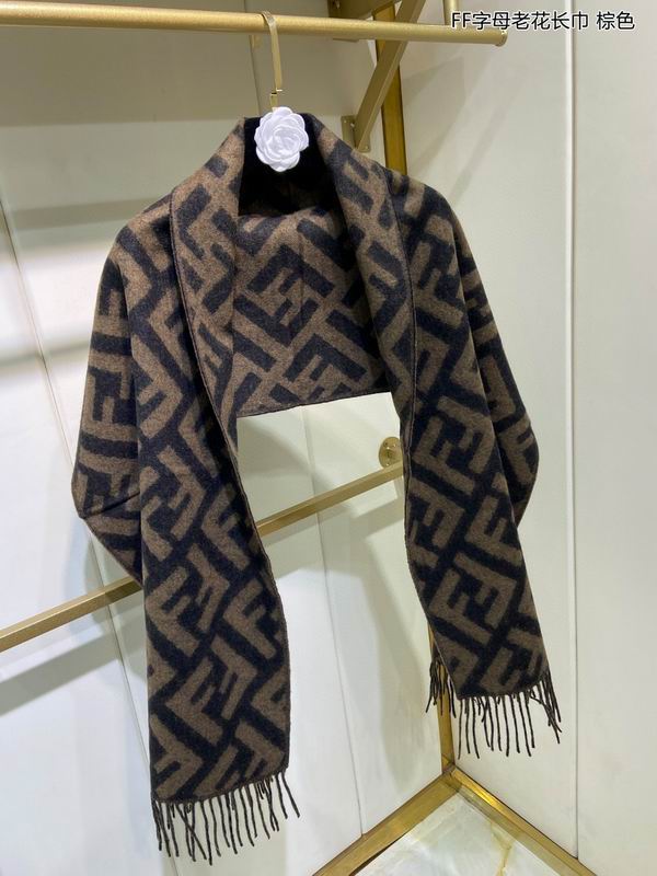 Fendi 44X185cm 100%羊绒 E (6)