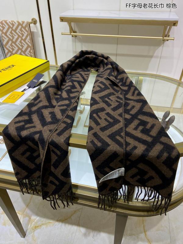 Fendi 44X185cm 100%羊绒 E (7)