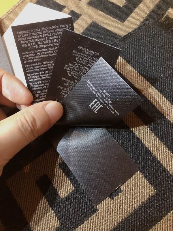 Fendi scarf 38X180cm 羊毛 E (5)