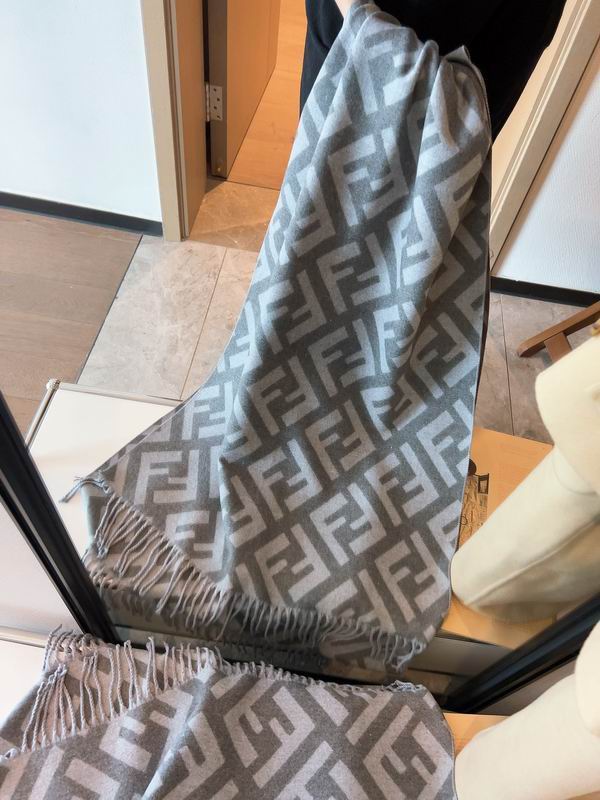 Fendi scarf 38X195cm E22 (5)_2560380