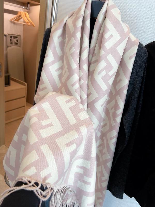 Fendi scarf 50X180cm 100%羊毛 E (17)