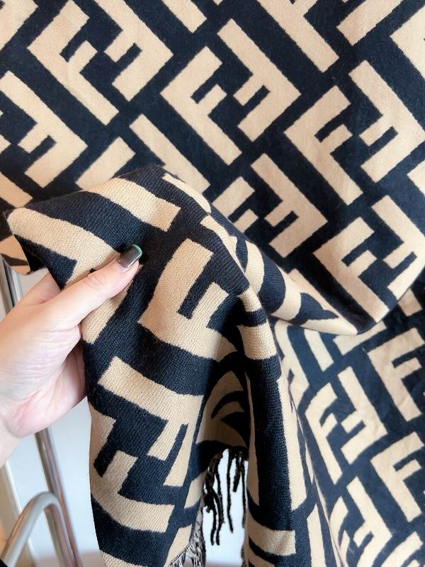 Fendi scarf 50X180cm 100%羊毛 E (18)