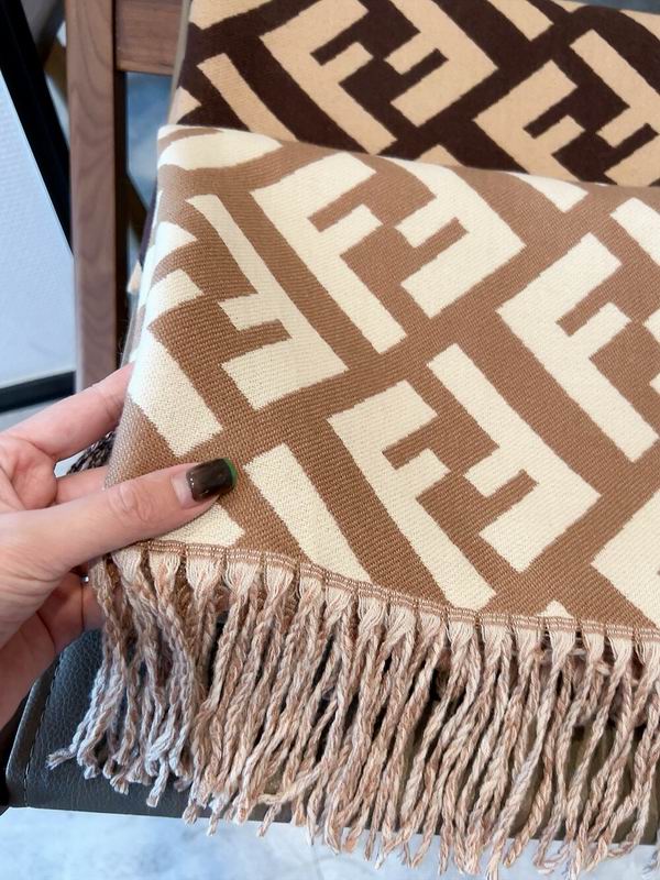 Fendi scarf 50X180cm 100%羊毛 E (25)