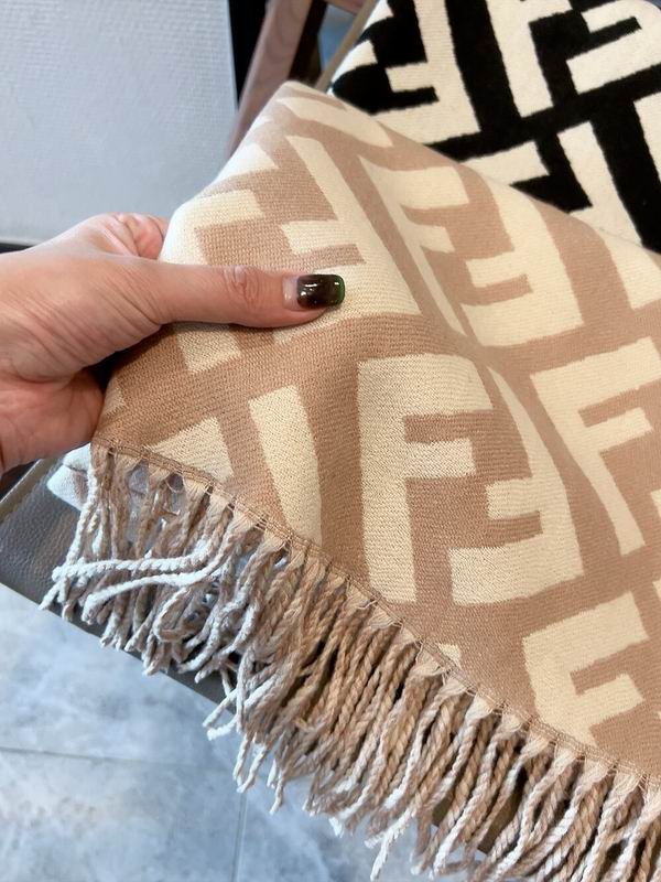 Fendi scarf 50X180cm 100%羊毛 E (5)