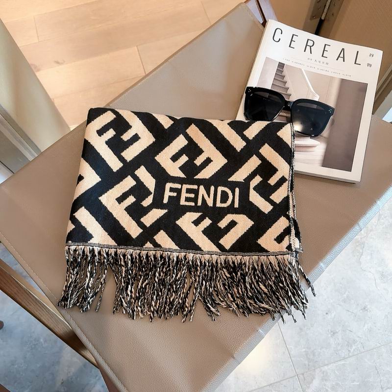 Fendi scarf 63X180cm E (1)