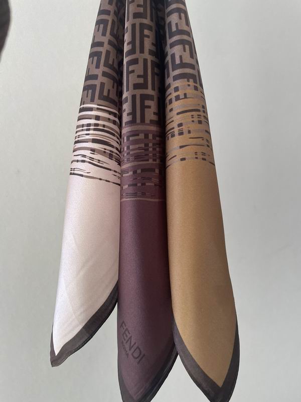 Fendi silk scarf 53X53cm E (12)