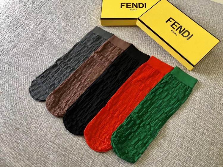 Fendi socks   (5)