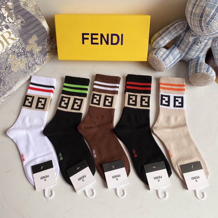 Fendi socks   (6)