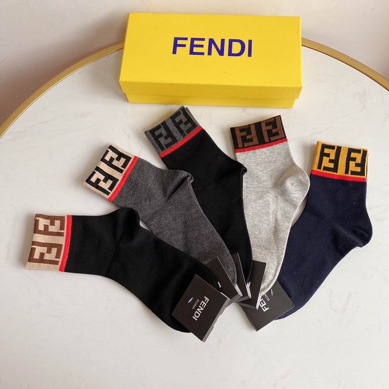 Fendi socks   (6)