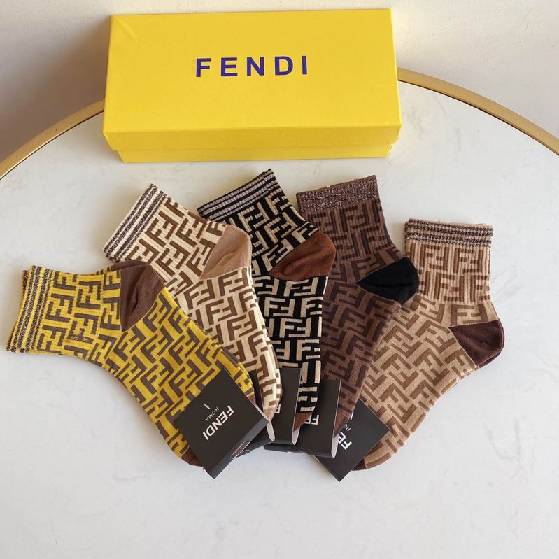 Fendi socks   (7)