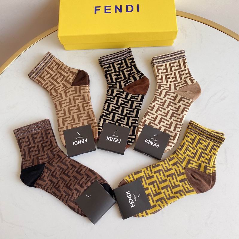 Fendi socks   (8)