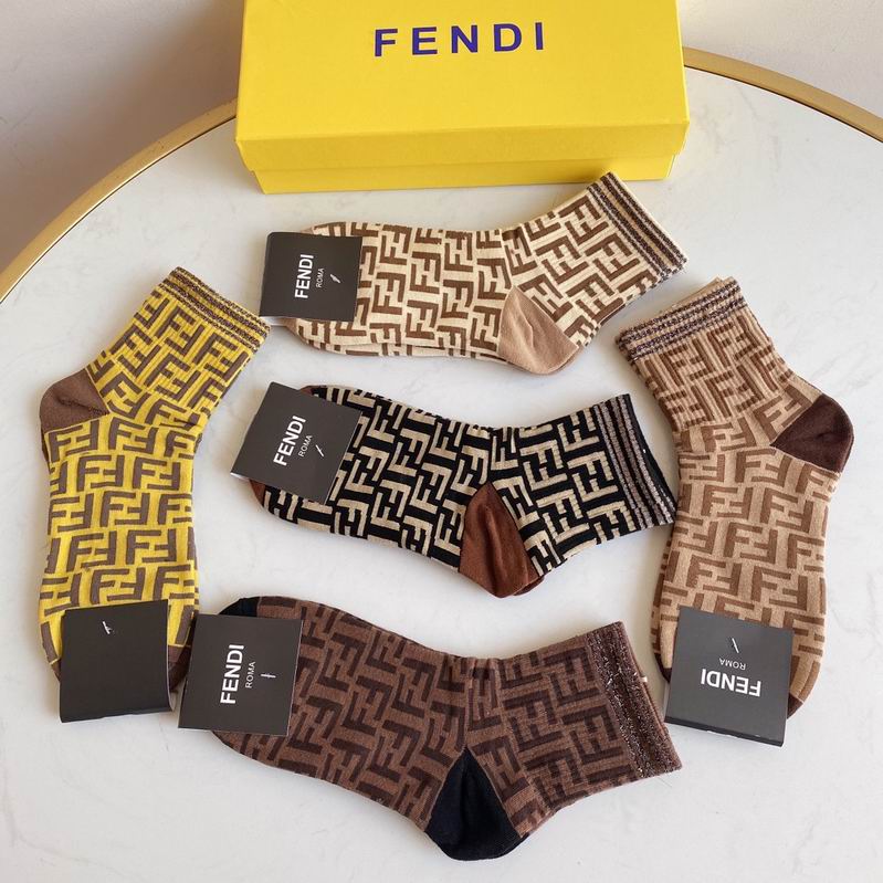 Fendi socks   (9)