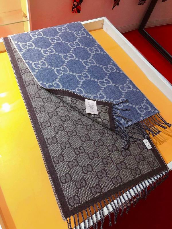 Gucci  scarf 34X194cm E (5)