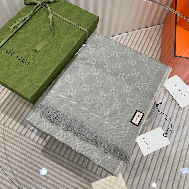 Gucci 48X180cm 100%羊毛 E (1)