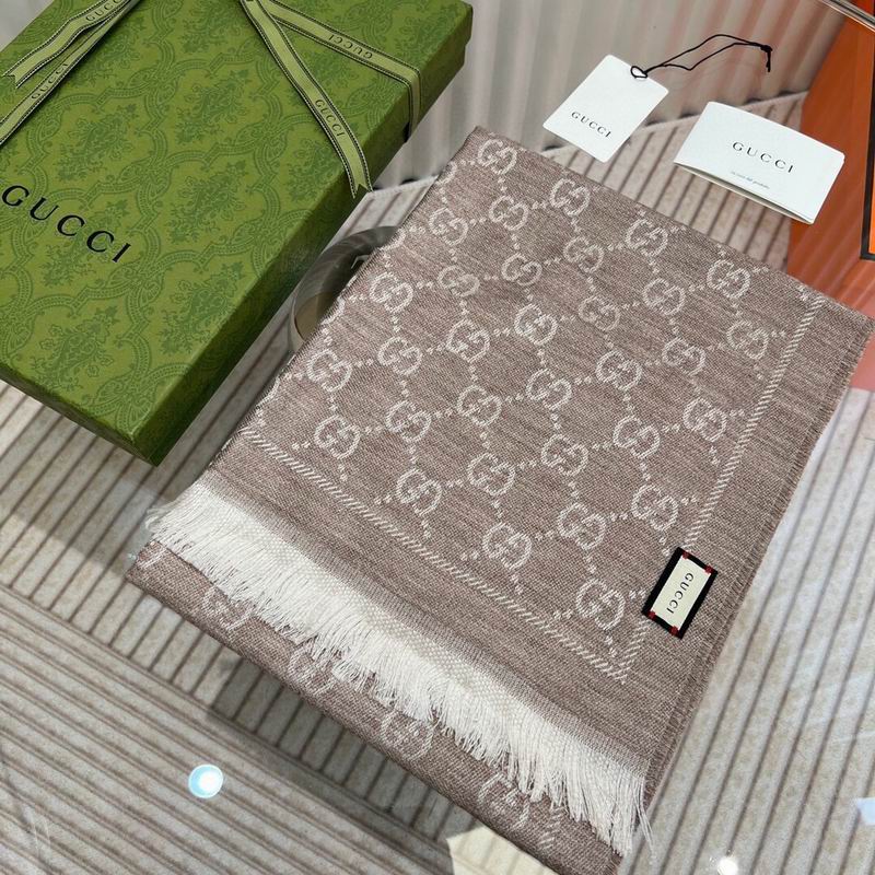 Gucci 48X180cm 100%羊毛 E (16)