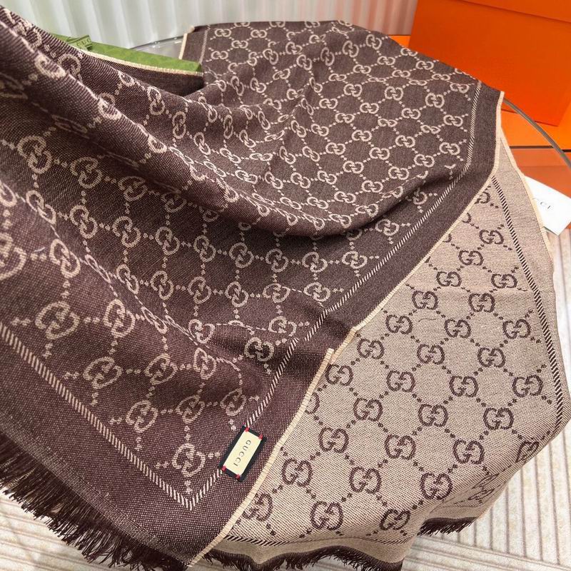 Gucci 48X180cm 100%羊毛 E (20)