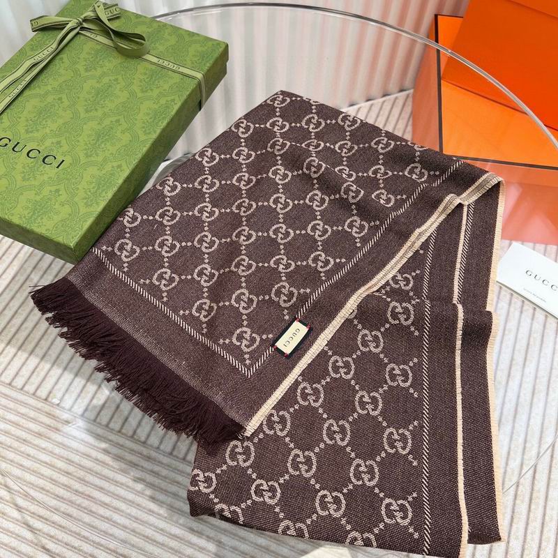 Gucci 48X180cm 100%羊毛 E (24)