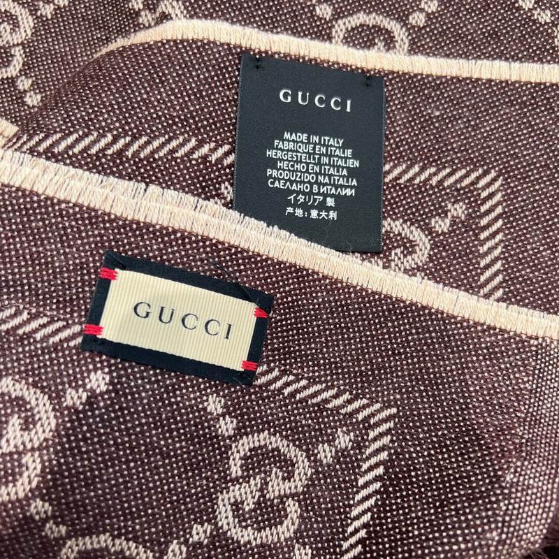 Gucci 48X180cm 100%羊毛 E (26)