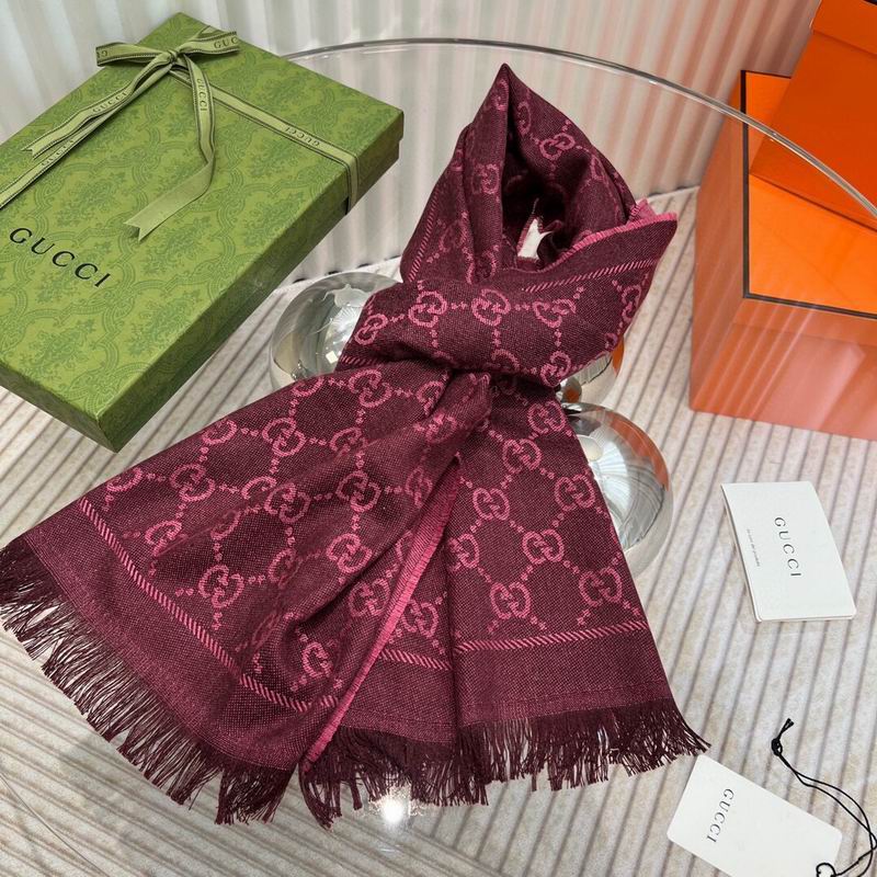 Gucci 48X180cm 100%羊毛 E (28)