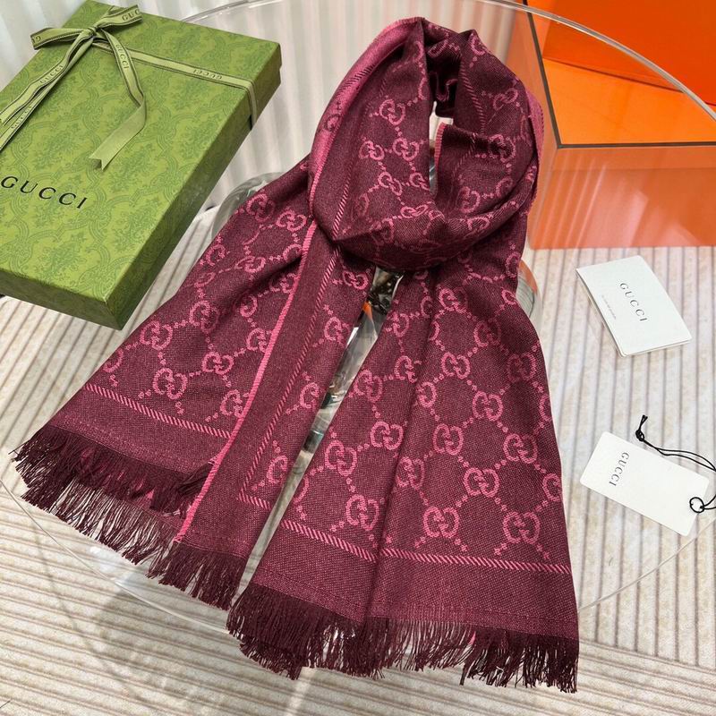 Gucci 48X180cm 100%羊毛 E (30)