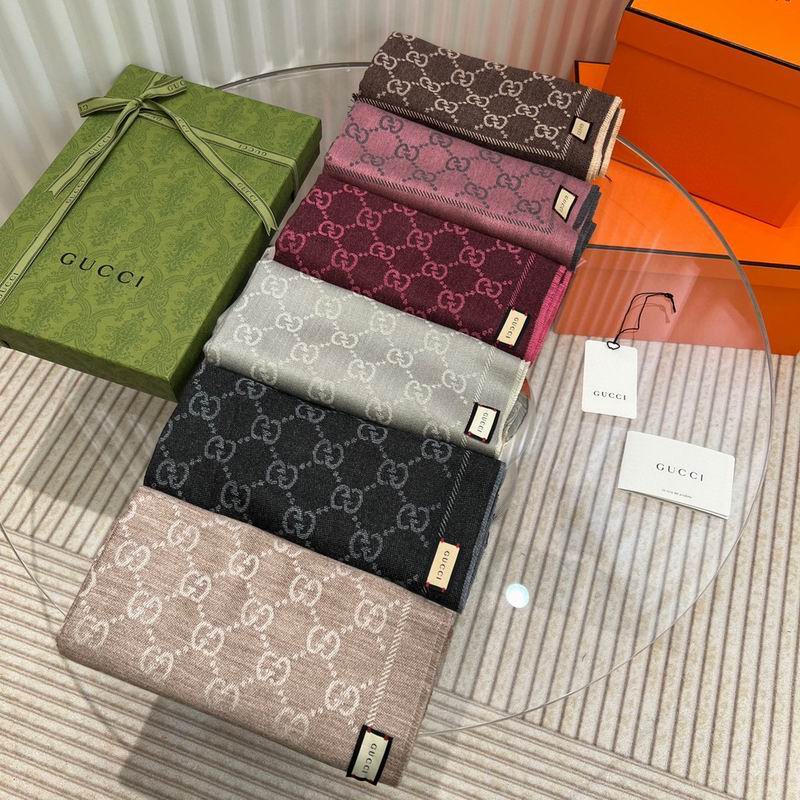 Gucci 48X180cm 100%羊毛 E (35)