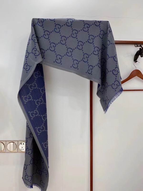 Gucci 70X205cm 50%真丝50%羊毛 E (1)