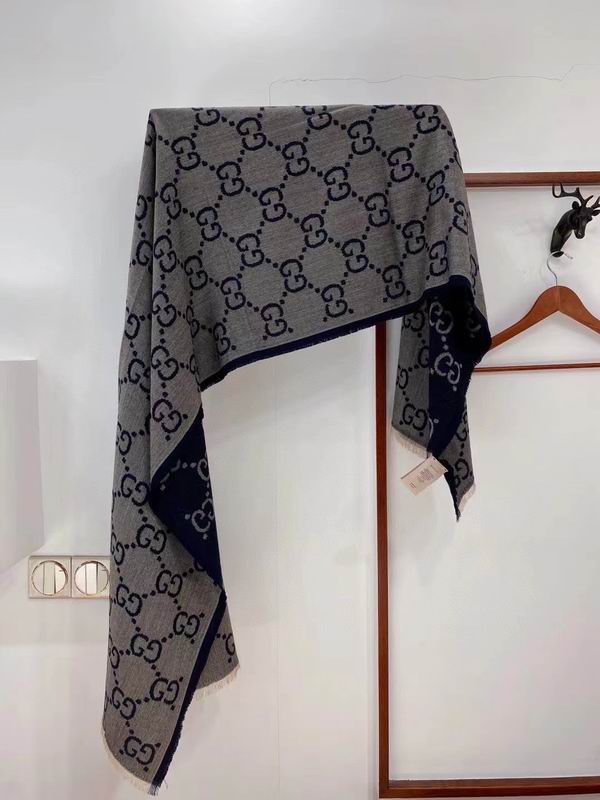 Gucci 70X205cm 50%真丝50%羊毛 E (3)