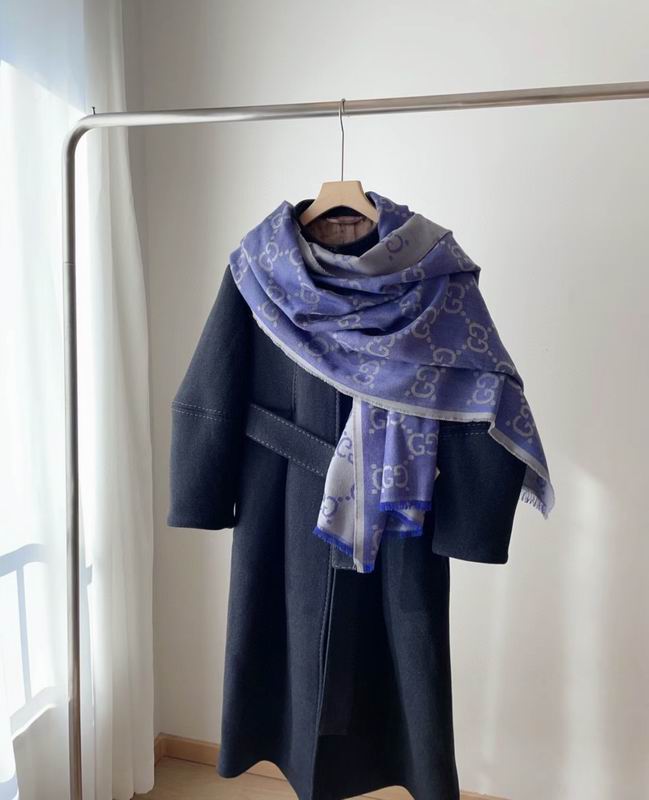 Gucci 70X205cm 50%真丝50%羊毛 E (7)