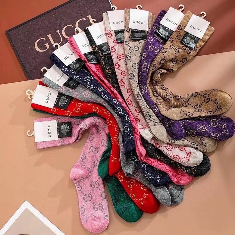 Gucci Long Socks   (1)
