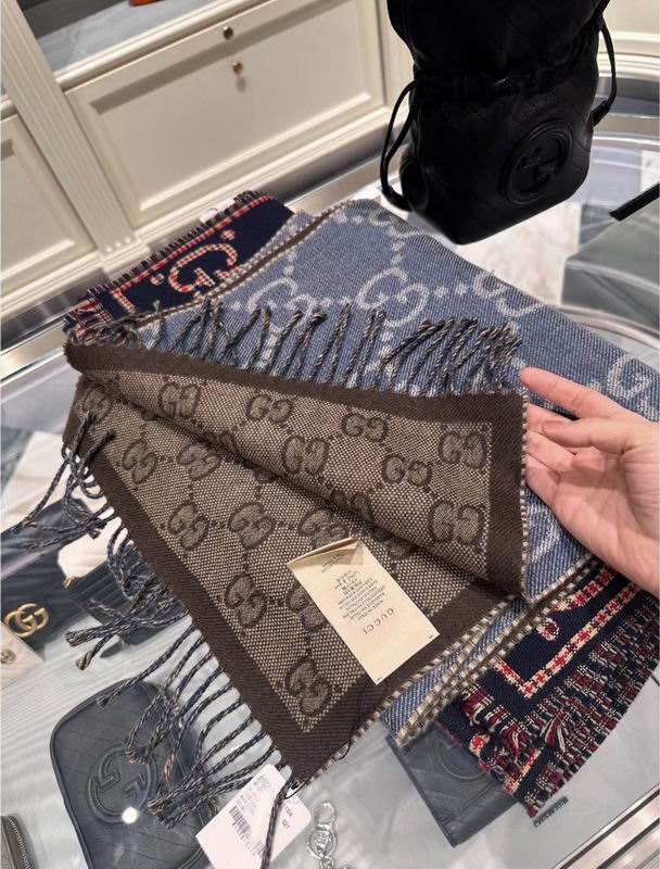Gucci Scarf 34X194cm E (1)