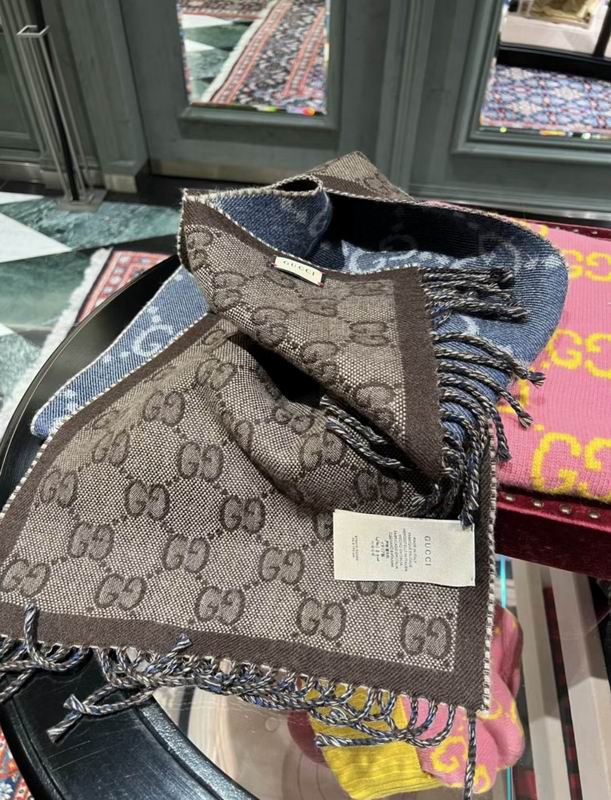 Gucci Scarf 34X194cm E (2)